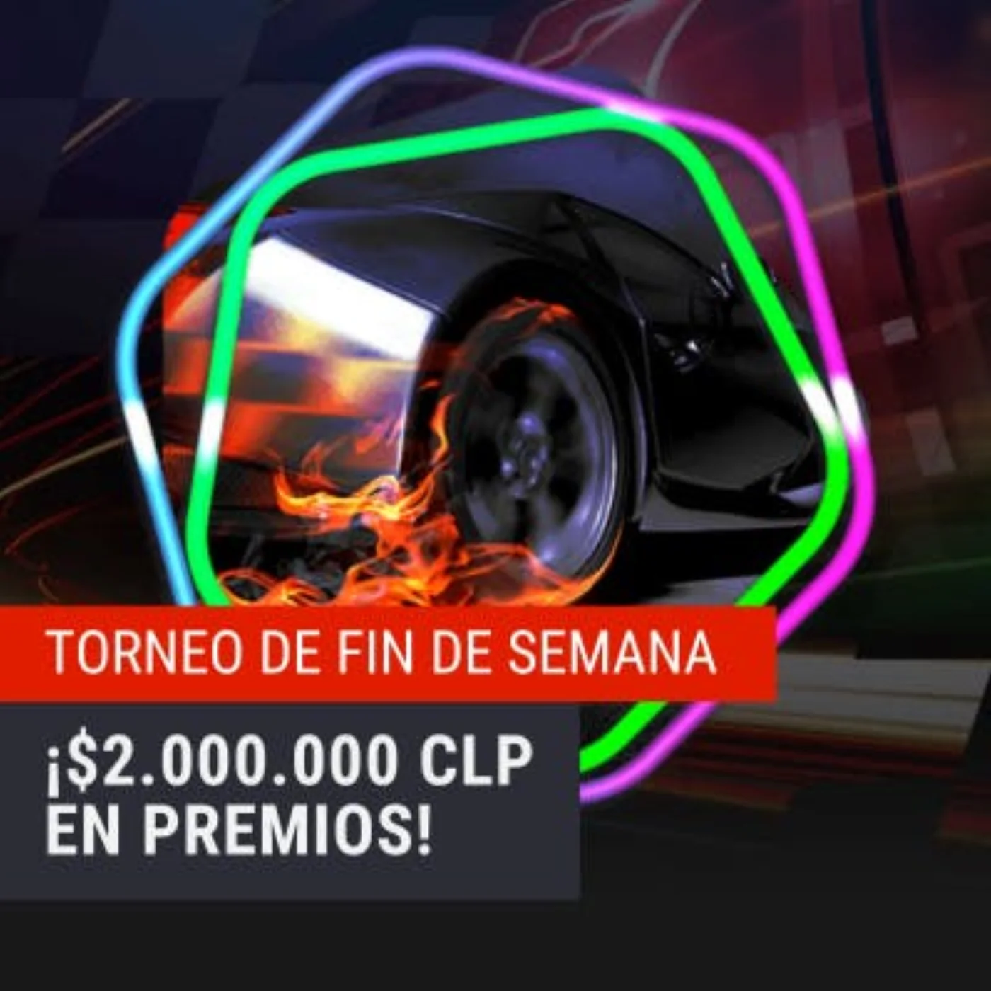 Pieza promocional de torneo publicada por la casa para el mercado chileno.
